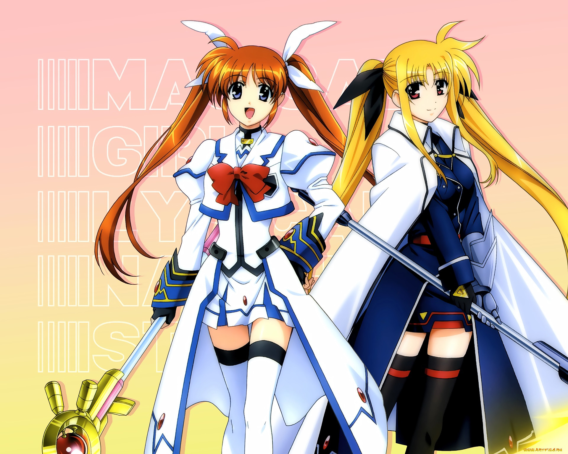 , mahou shoujo lyrical nanoha, , , 